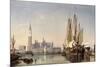 The Island of San Giorgio Maggiore, Venice, 1862-Edward William Cooke-Mounted Giclee Print