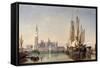 The Island of San Giorgio Maggiore, Venice, 1862-Edward William Cooke-Framed Stretched Canvas