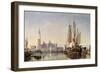 The Island of San Giorgio Maggiore, Venice, 1862-Edward William Cooke-Framed Giclee Print