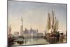 The Island of San Giorgio Maggiore, Venice, 1862-Edward William Cooke-Mounted Giclee Print