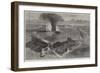 The Island of Santorin, Greek Archipelago, with the Submarine Volcano-null-Framed Giclee Print