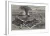 The Island of Santorin, Greek Archipelago, with the Submarine Volcano-null-Framed Giclee Print