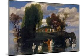 The Island of the Living, 1888-Arnold Bocklin-Mounted Giclee Print