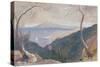 The Island of Zante, Greece (W/C and Bodycolour)-Edward Lear-Stretched Canvas