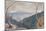 The Island of Zante, Greece (W/C and Bodycolour)-Edward Lear-Mounted Giclee Print