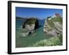 The Island off Towan Beach, Newquay, Cornwall, England, United Kingdom-Robert Francis-Framed Photographic Print