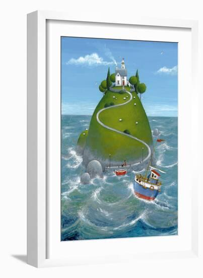 The Island-Peter Adderley-Framed Art Print