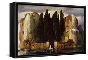 The Isle of the Dead, 1886-Arnold Bocklin-Framed Stretched Canvas