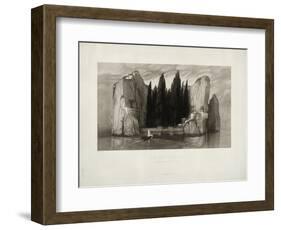 The Isle of the Dead, 1890-Max Klinger-Framed Giclee Print