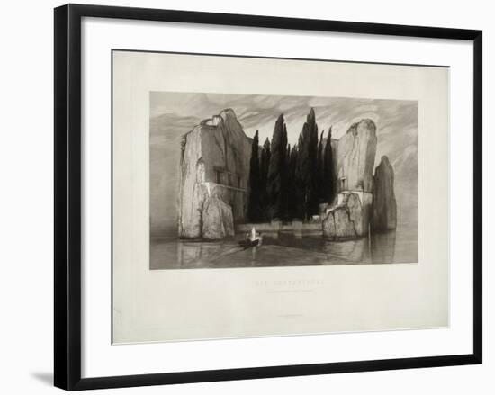 The Isle of the Dead, 1890-Max Klinger-Framed Giclee Print
