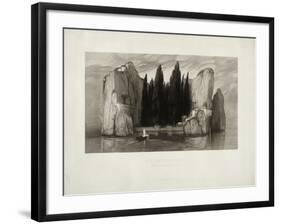 The Isle of the Dead, 1890-Max Klinger-Framed Giclee Print