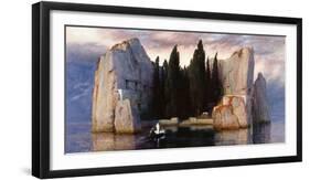 The Isle of the Dead by Arnold B¶Cklin-Fine Art-Framed Photographic Print