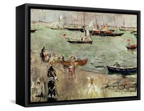 The Isle of Wight, 1875-Berthe Morisot-Framed Stretched Canvas