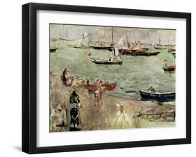 The Isle of Wight, 1875-Berthe Morisot-Framed Giclee Print