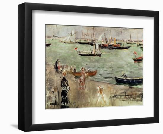 The Isle of Wight, 1875-Berthe Morisot-Framed Giclee Print