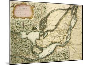The Isles Of Montreal 1761-Vintage Lavoie-Mounted Giclee Print