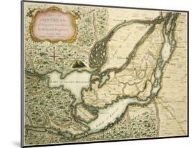 The Isles Of Montreal 1761-Vintage Lavoie-Mounted Giclee Print
