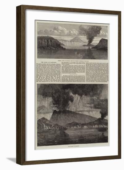 The Isles of Santorin-null-Framed Giclee Print