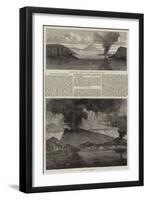 The Isles of Santorin-null-Framed Premium Giclee Print