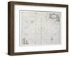 The Isles of Scilly and Cornwall, from 'Great Britain's Coasting Pilot', Published 1776 (Engraving)-Captain Greenville Collins-Framed Premium Giclee Print