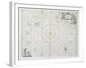 The Isles of Scilly and Cornwall, from 'Great Britain's Coasting Pilot', Published 1776 (Engraving)-Captain Greenville Collins-Framed Giclee Print