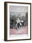 The Ismaillolo Brothers Wrestling, the Folies Bergère, 1895-F Meaulle-Framed Giclee Print