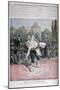 The Ismaillolo Brothers Wrestling, the Folies Bergère, 1895-F Meaulle-Mounted Giclee Print