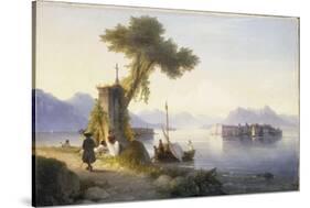 The Isola Bella on Lago Maggiore, 1843-Ivan Konstantinovich Aivazovsky-Stretched Canvas