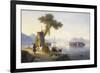 The Isola Bella on Lago Maggiore, 1843-Ivan Konstantinovich Aivazovsky-Framed Giclee Print