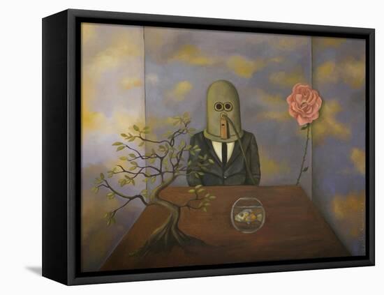 The Isolator-Leah Saulnier-Framed Stretched Canvas