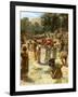 The Israelite Priests holding the Ark - Bible-William Brassey Hole-Framed Giclee Print