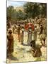 The Israelite Priests holding the Ark - Bible-William Brassey Hole-Mounted Giclee Print