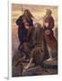 The Israelites are Enabled to Defeat the Amalekites Because Moses Arms are Held up by Aaron and Hur-John Everett Millais-Framed Photographic Print