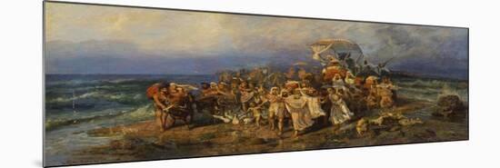 The Israelites Crossing of the Red Sea, Second Half of the 19th C-Vasilii Kotarbinsky-Mounted Giclee Print