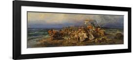 The Israelites Crossing of the Red Sea, Second Half of the 19th C-Vasilii Kotarbinsky-Framed Giclee Print