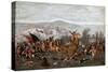 The Israelites Crossing the Red Sea (The Parting of the Red Sea)-Juan de la Corte-Stretched Canvas