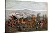 The Israelites Crossing the Red Sea (The Parting of the Red Sea)-Juan de la Corte-Stretched Canvas