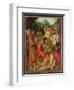 The Israelites Gathering Manna-Master of the Holy Blood-Framed Giclee Print