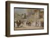 The Israelites Led by Joshua and Helped by God Destroy Jericho-Robert Leinweber-Framed Photographic Print