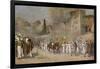 The Israelites Led by Joshua and Helped by God Destroy Jericho-Robert Leinweber-Framed Photographic Print