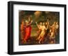 The Israelites Rejoicing After Crossing The Red Sea-Nicolas Poussin-Framed Giclee Print