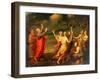 The Israelites Rejoicing After Crossing The Red Sea-Nicolas Poussin-Framed Giclee Print