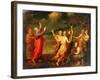 The Israelites Rejoicing After Crossing The Red Sea-Nicolas Poussin-Framed Giclee Print