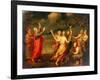 The Israelites Rejoicing After Crossing The Red Sea-Nicolas Poussin-Framed Giclee Print