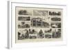 The Isthmus of Darien, Sketches on the Panama Railway-null-Framed Giclee Print