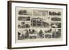 The Isthmus of Darien, Sketches on the Panama Railway-null-Framed Giclee Print