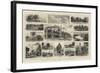 The Isthmus of Darien, Sketches on the Panama Railway-null-Framed Giclee Print