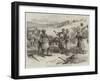 The Isthmus of Suez Maritime Canal, Labourers Removing Earth-Arthur Hopkins-Framed Giclee Print