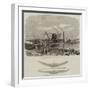 The Isthmus of Suez Maritime Canal-null-Framed Giclee Print