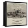 The Isthmus of Suez Maritime Canal-null-Framed Stretched Canvas